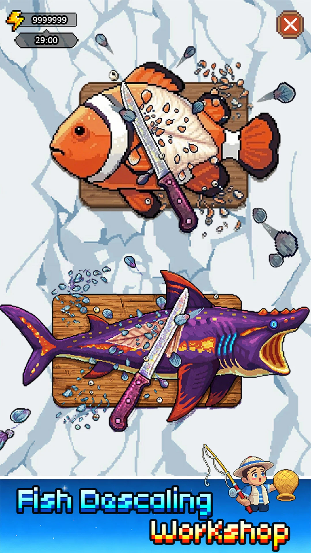 Scrape Master: Fish! screenshot